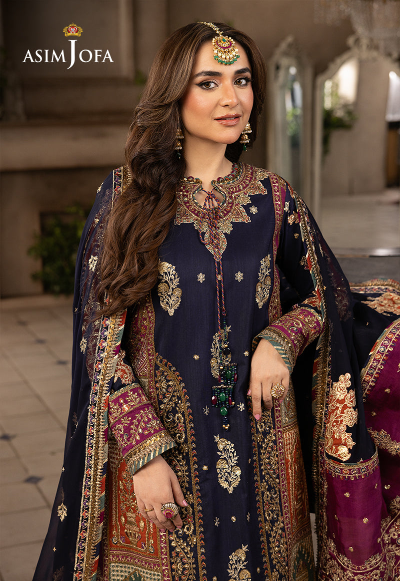 AJNB-08 EMBROIDERED SILK 3 PCS