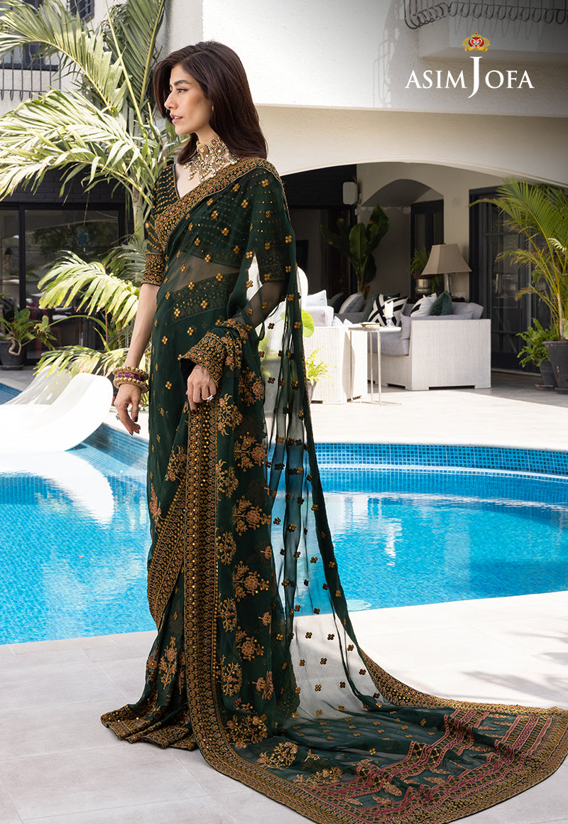AJJH-06 EMBROIDERED CHIFFON 3 PCS