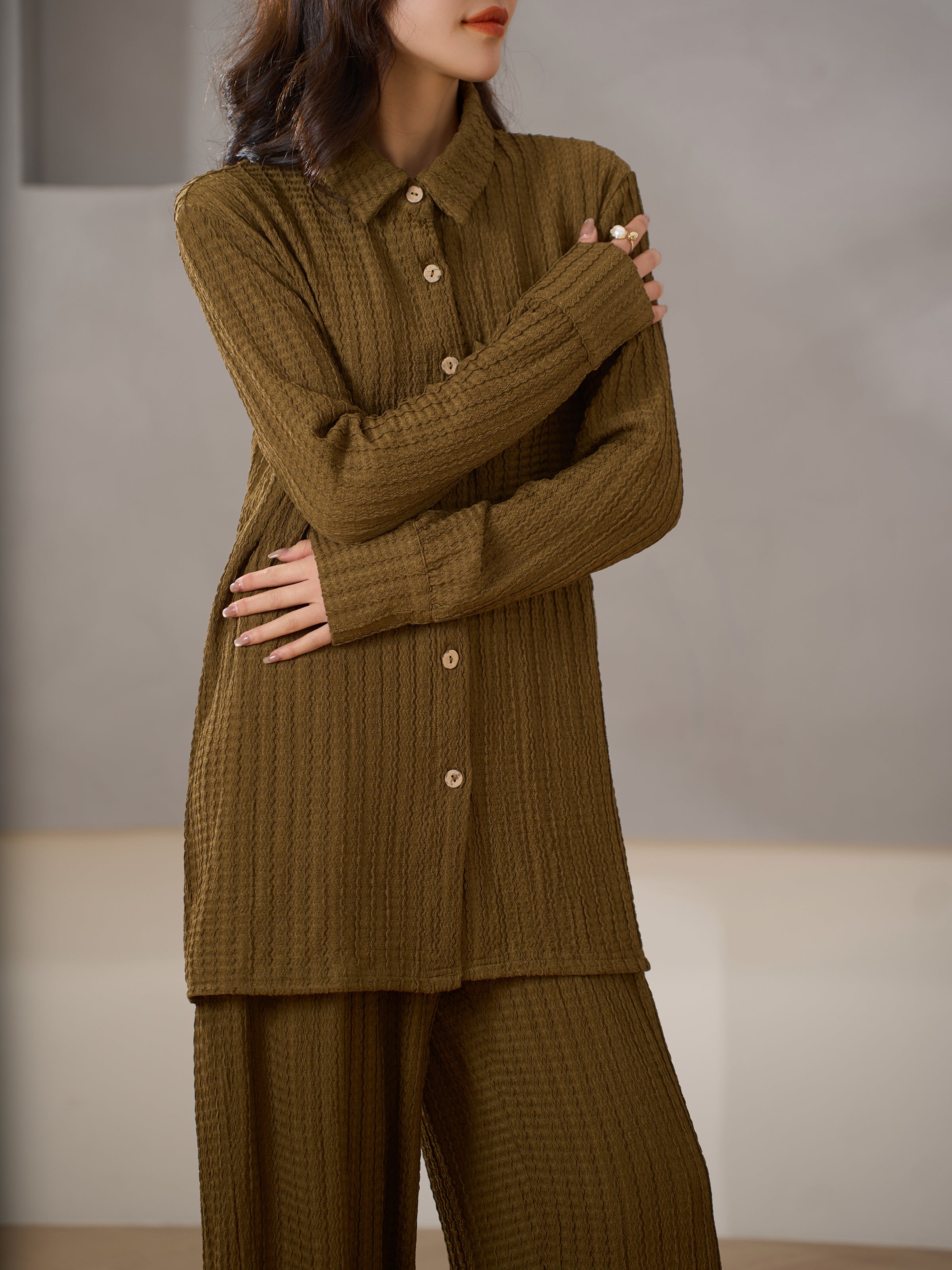 Santa Maria Textured Summer Suit