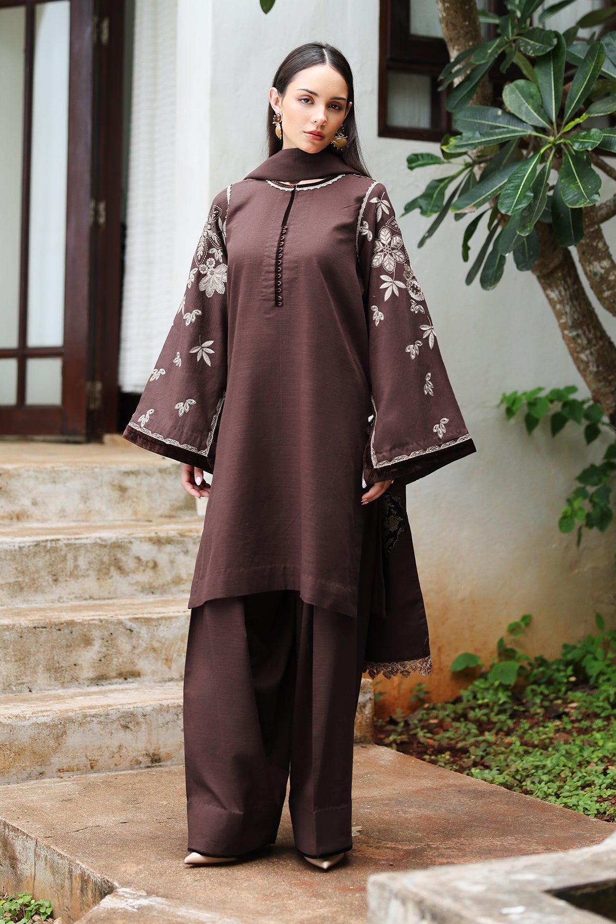 EMBROIDERED KHADDAR PR-1421