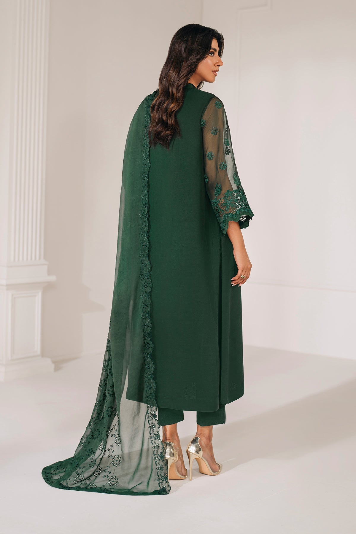EMBROIDERED CHIFFON DUPATTA 70