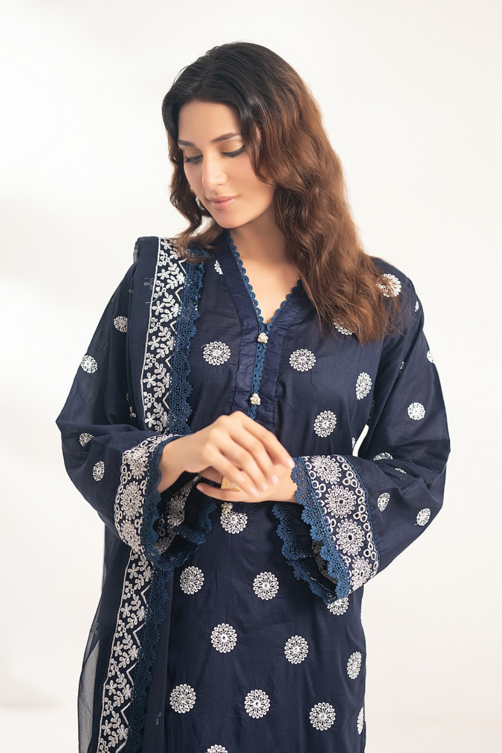 Ready to Wear Lawn Embroidered Suit D-196 - D-200