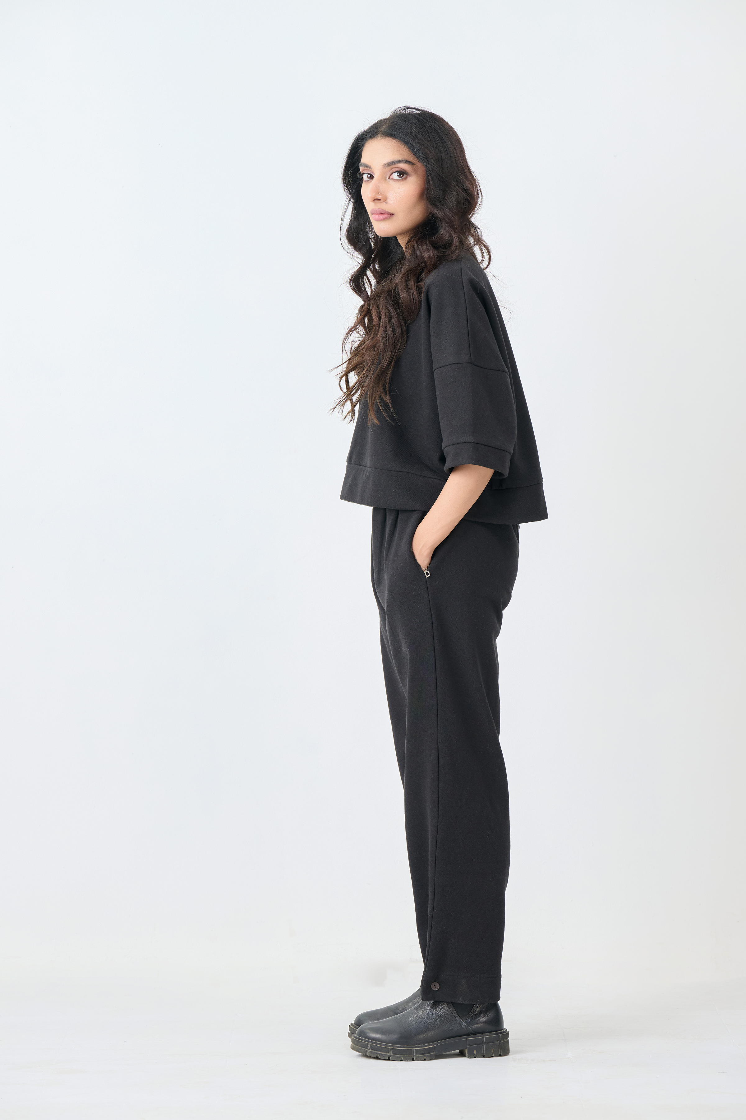 Interlock Comfort Pants (Black)