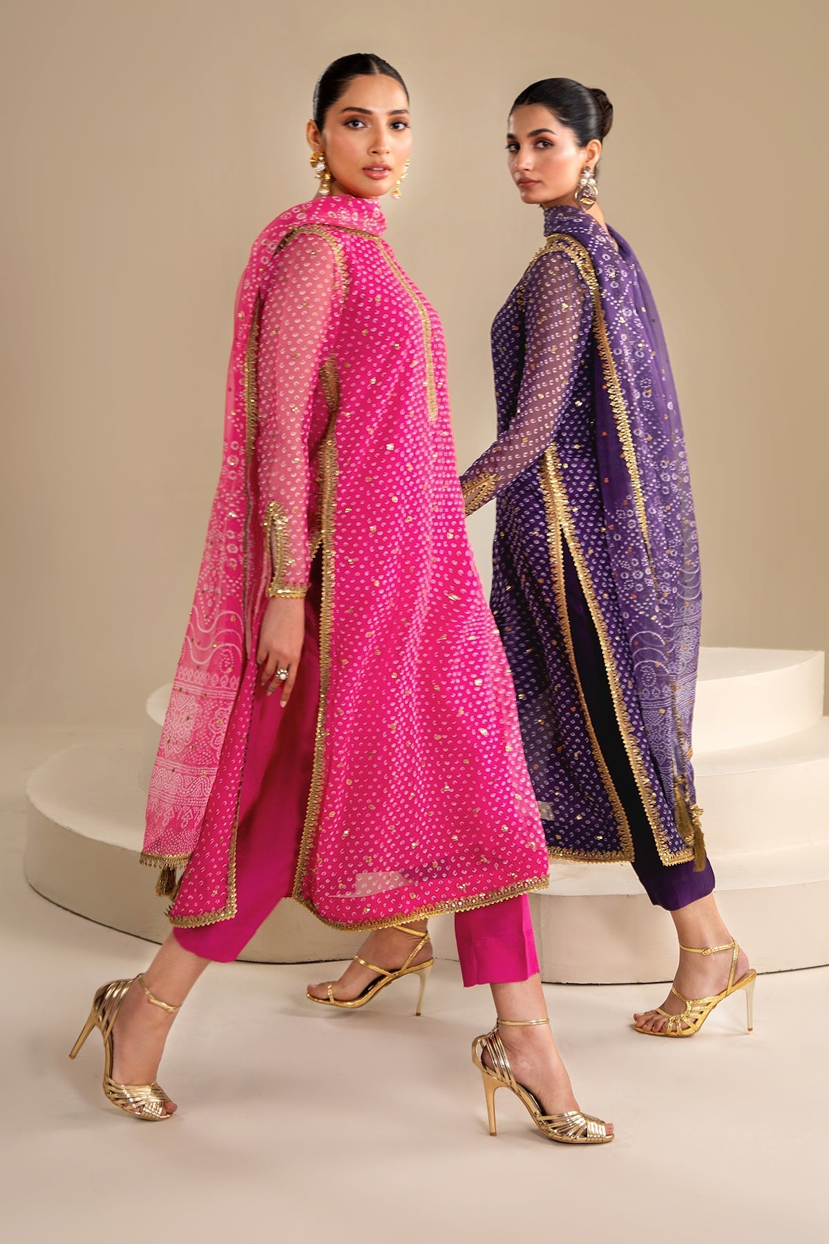 EMBROIDERED CHIFFON SF-625