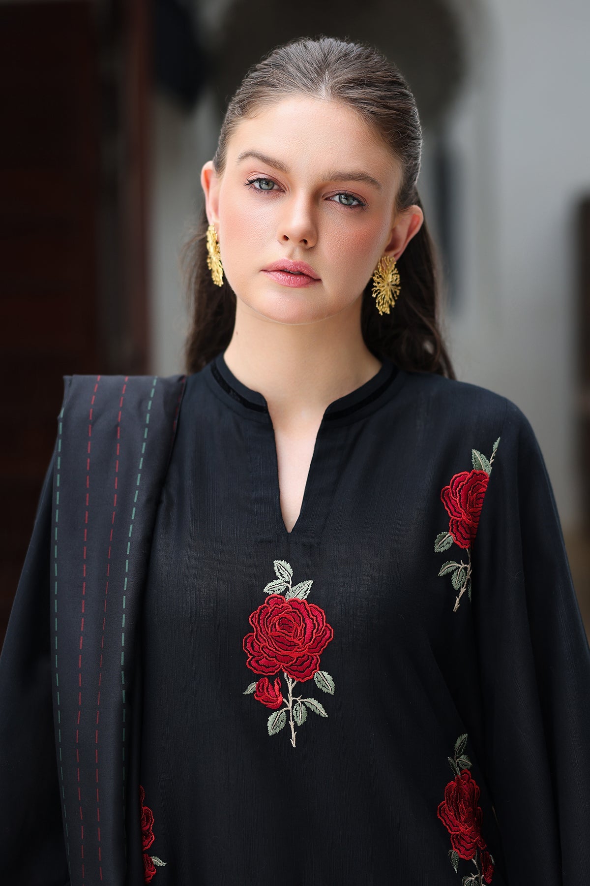 EMBROIDERED KHADDAR PR-1422