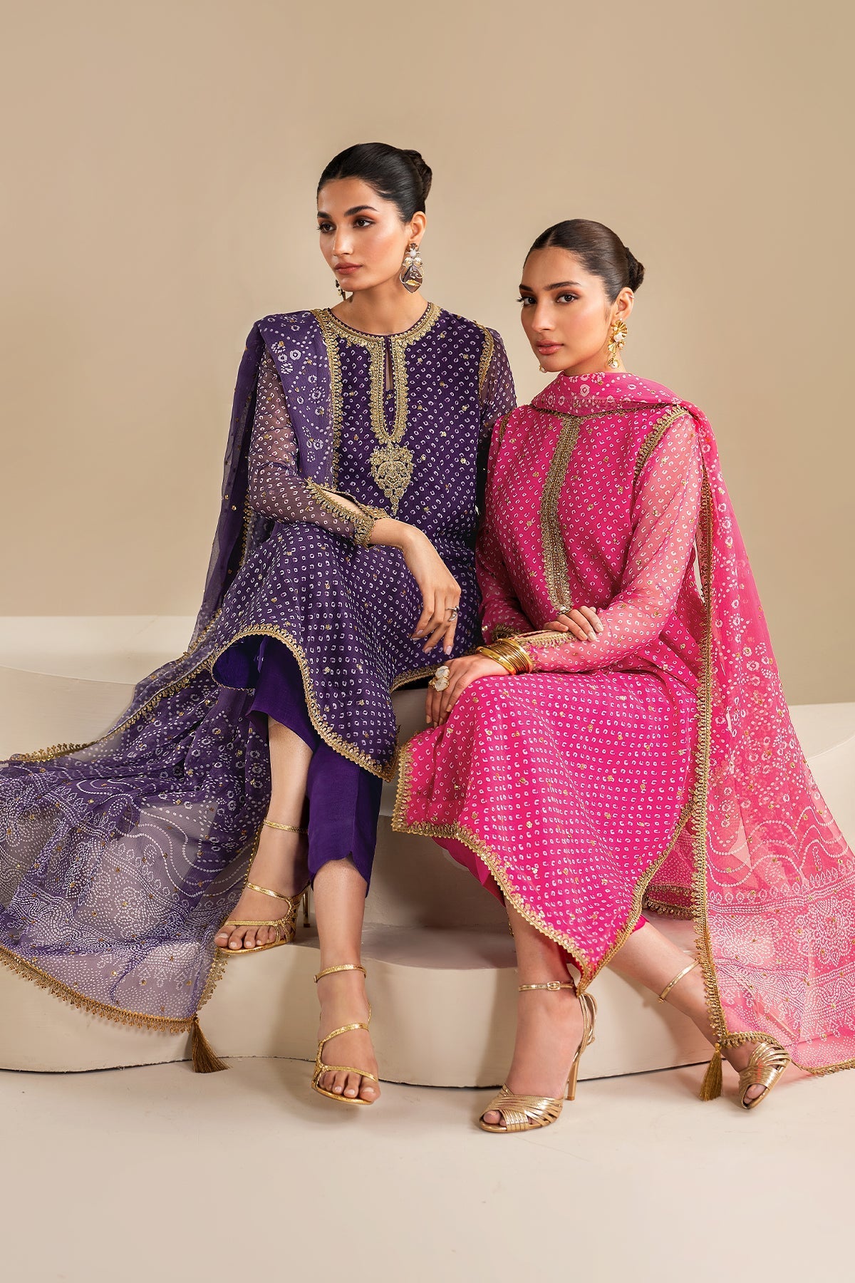 EMBROIDERED CHIFFON SF-625