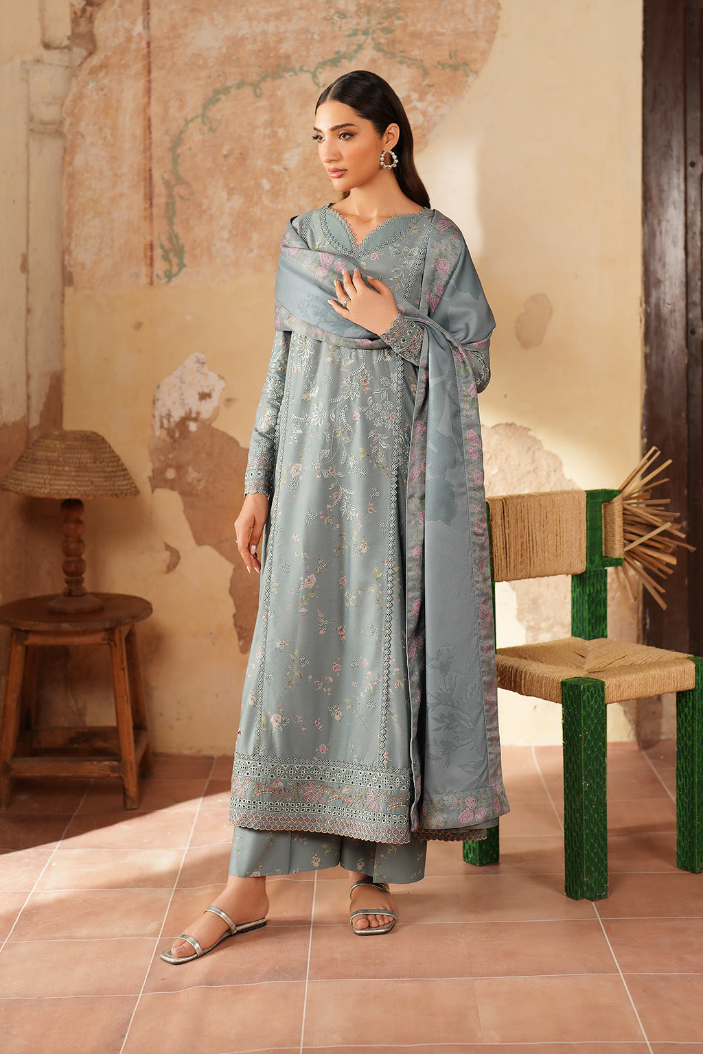 IPF-10 Embroidered Printed Linen