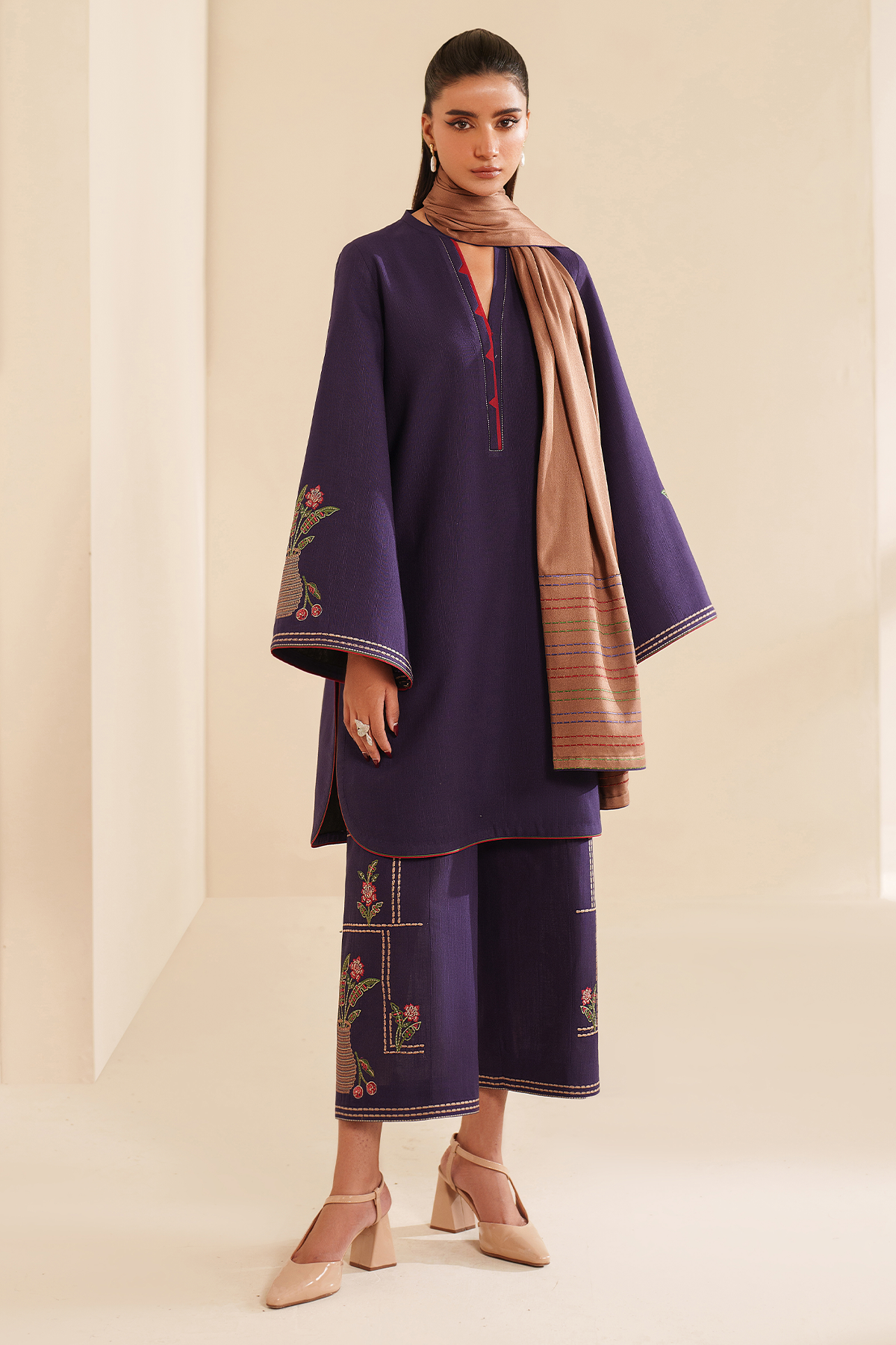 Embroidered Khaddar RTW-1263 (RTS)