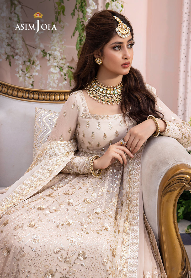AJCCD-02 EMBROIDERED CHIFFON STITCHED 3 PCS