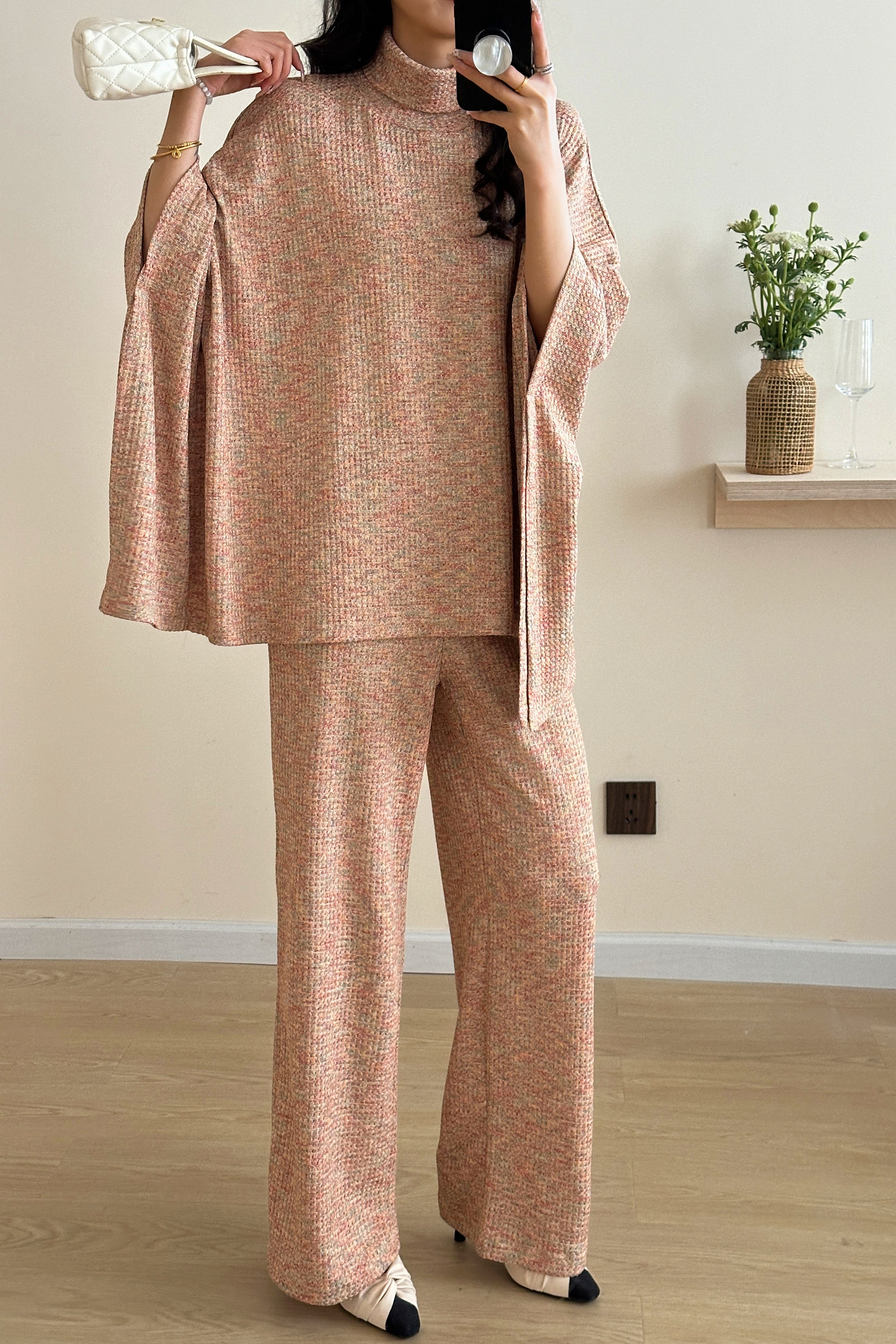 Boston Knit Suit Pink