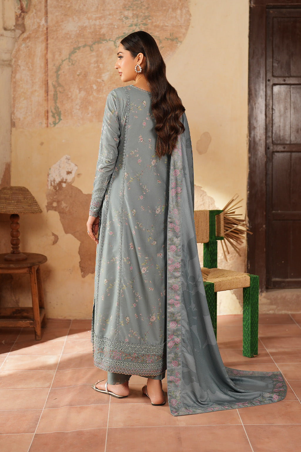 IPF-10 Embroidered Printed Linen