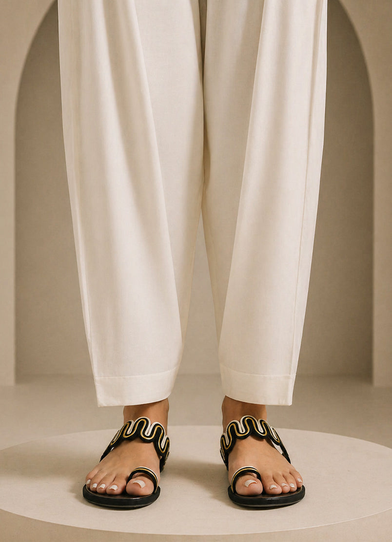 Box Pleat Shalwar