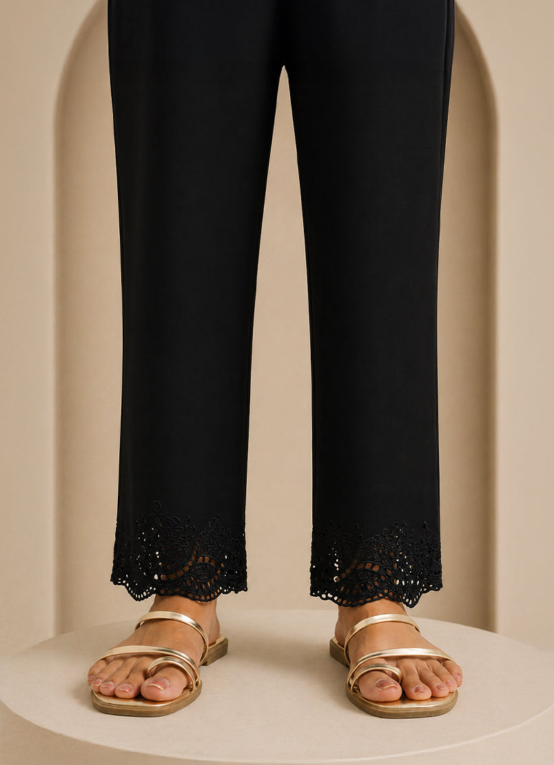 Schiffli Embroidered Pant