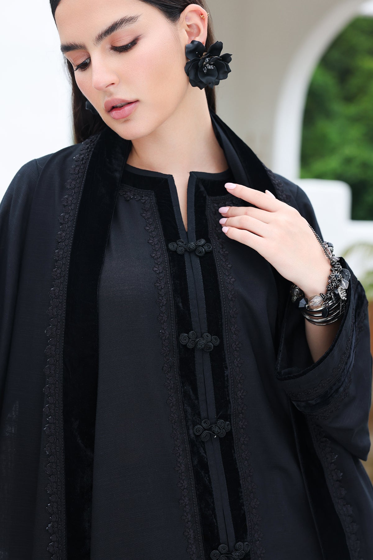 EMBROIDERED KHADDAR PR-1424