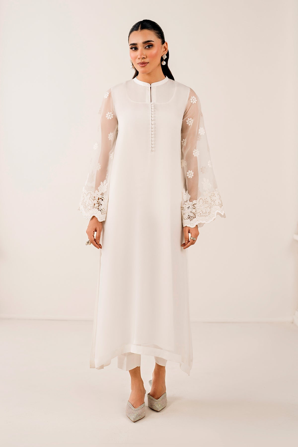 EMBROIDERED CHIFFON PR-1130