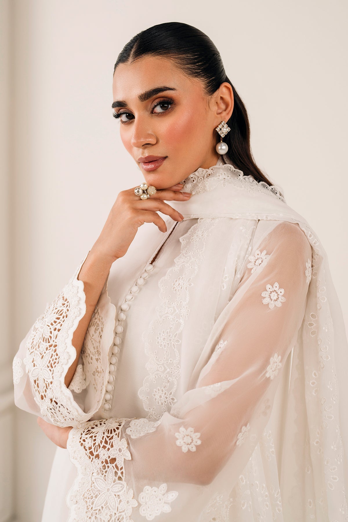 EMBROIDERED CHIFFON DUPATTA 73