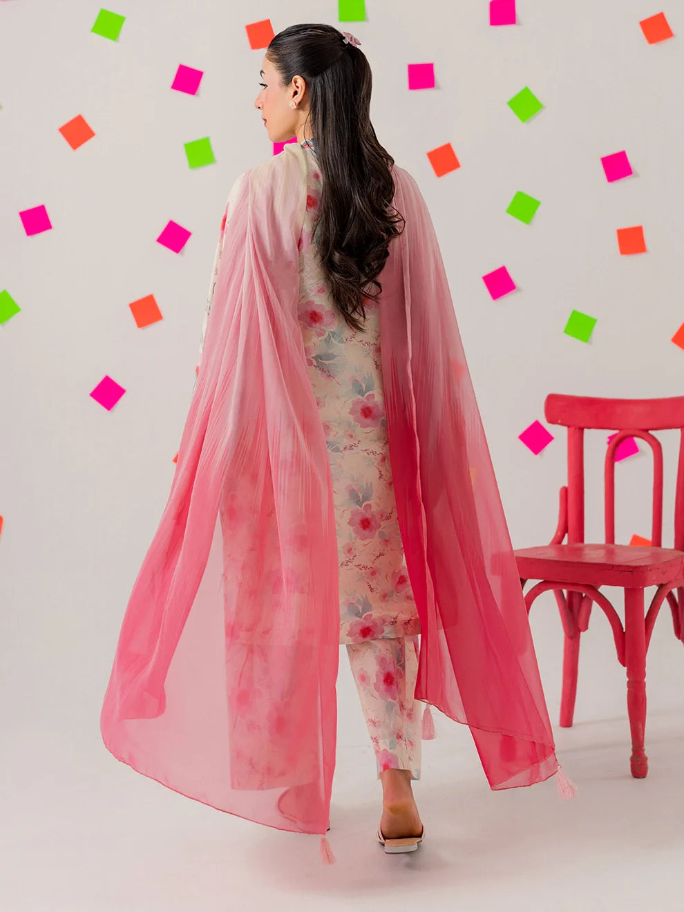 Confetti - 3Pc Printkari Suit