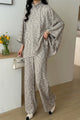 Boston Knit Suit Grey