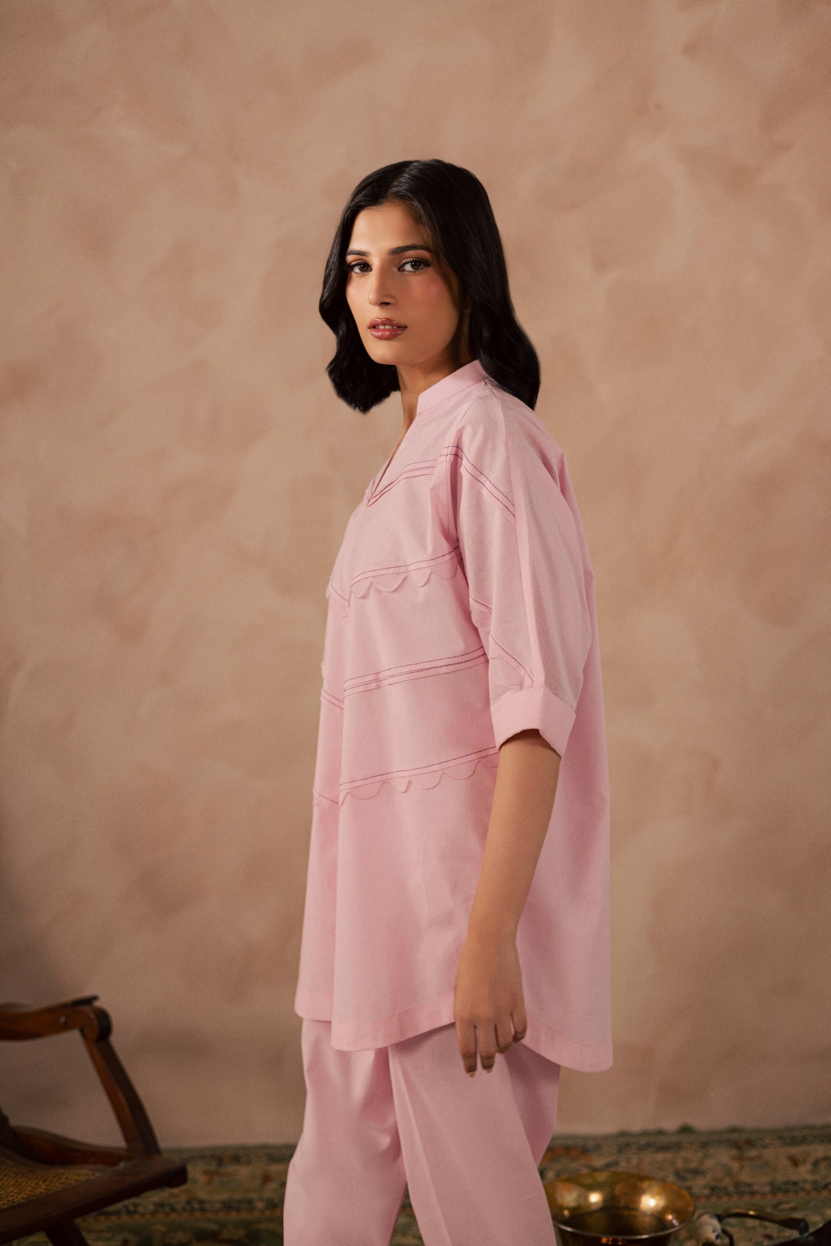 Queen Pink Matching Set