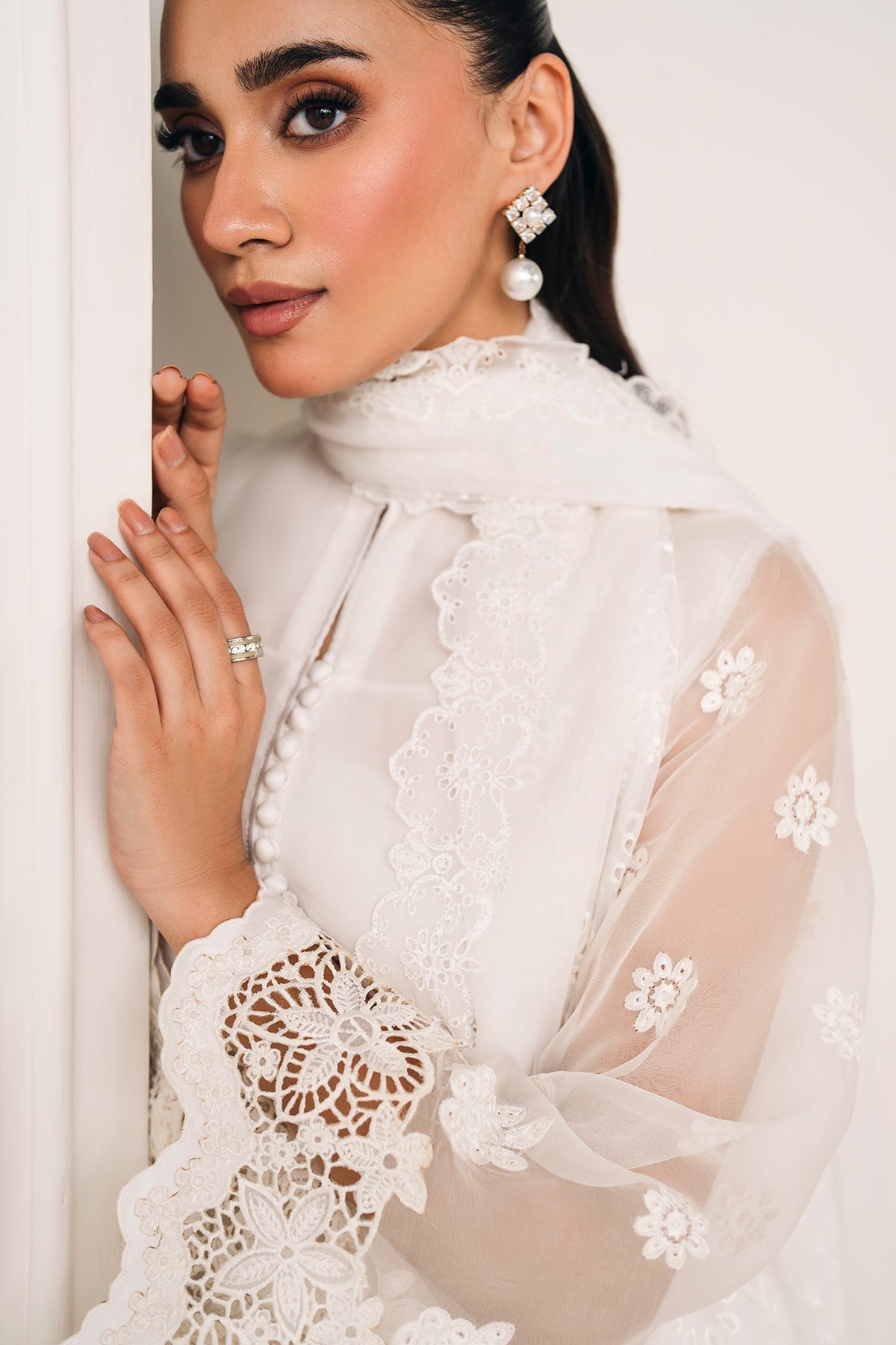 EMBROIDERED CHIFFON DUPATTA 73