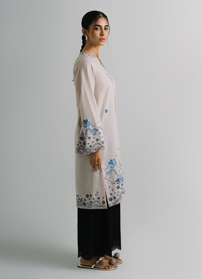 Embroidered Kurta - 13512251704020