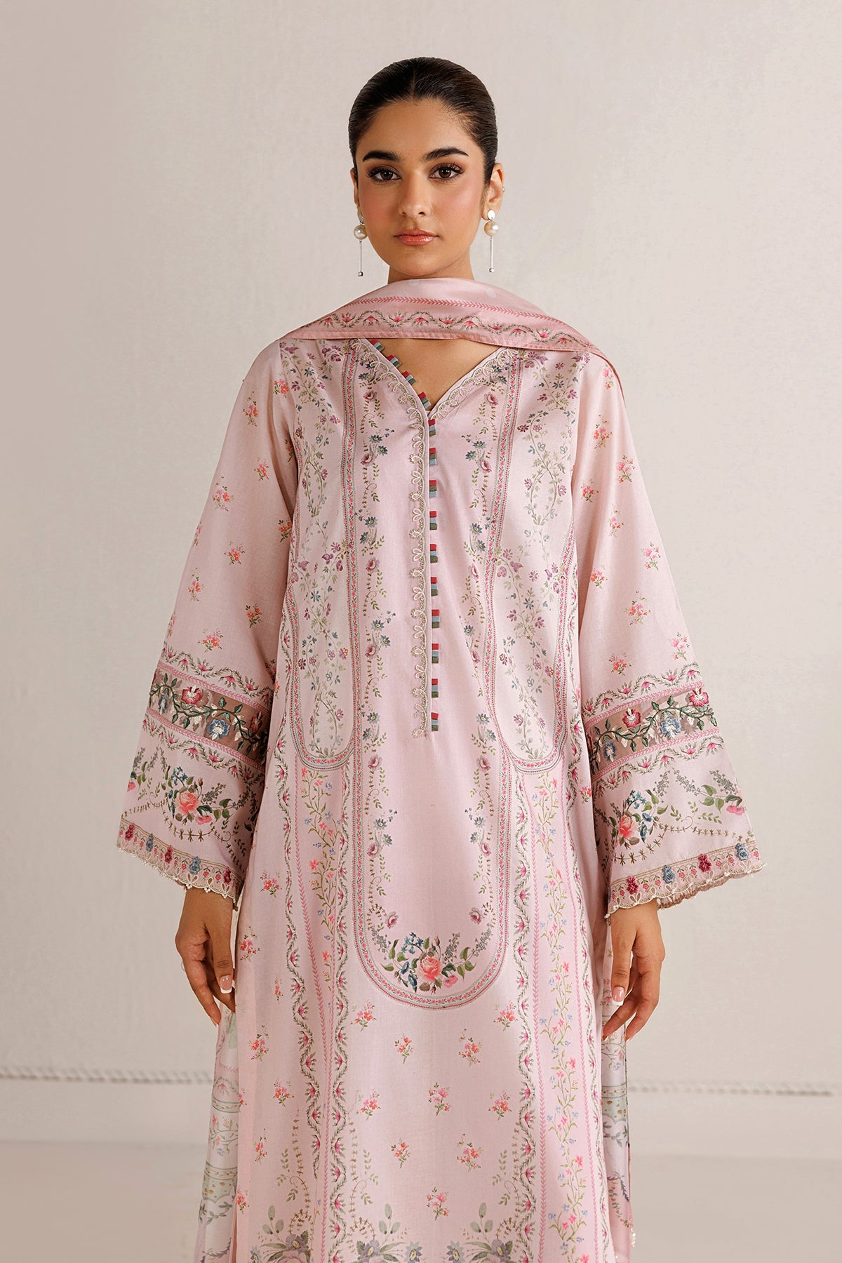 EMBROIDERED LAWN SF-4513