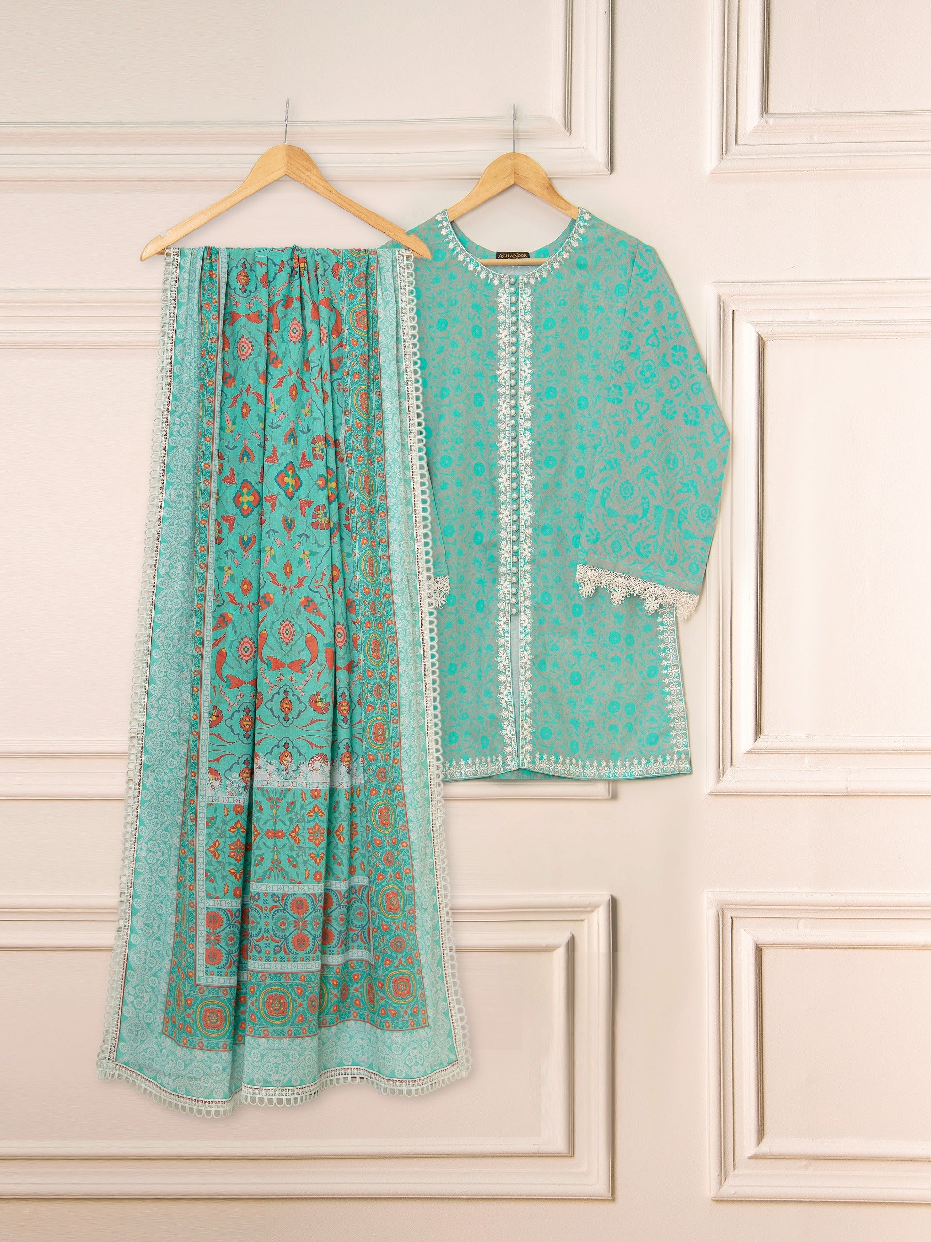 3 Piece - Digital Printed Lawn Suit S111510