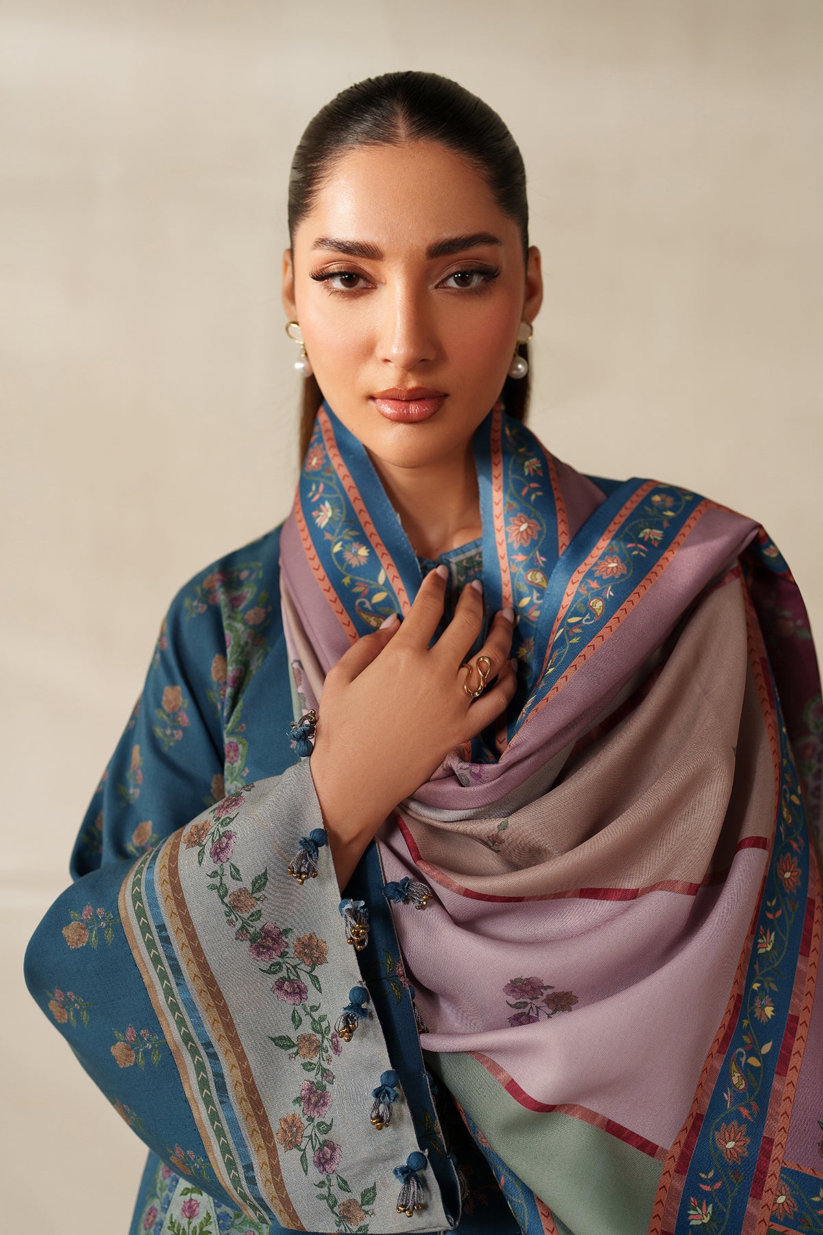 EMBROIDERED VISCOSE UF-4340
