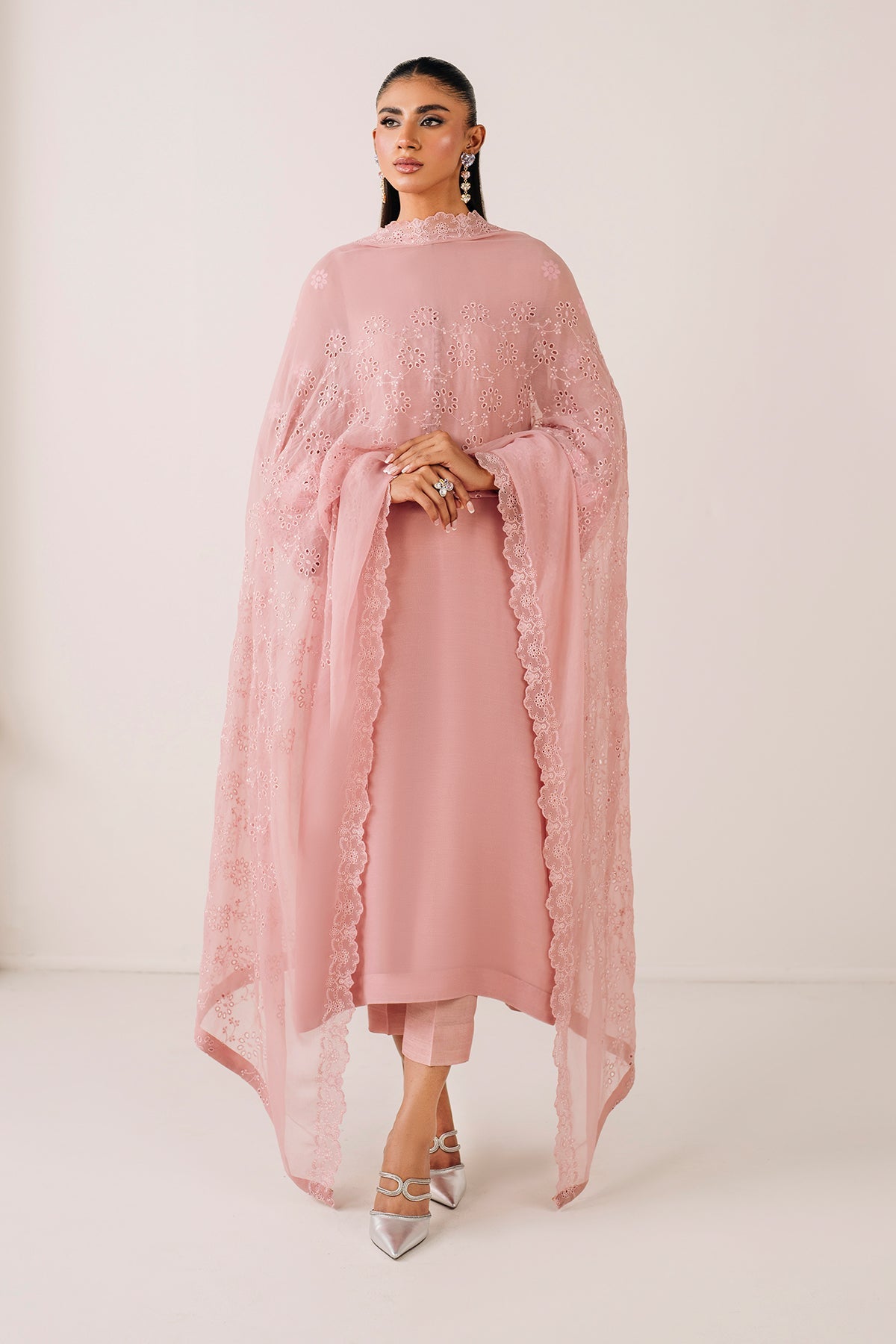 EMBROIDERED CHIFFON DUPATTA 74