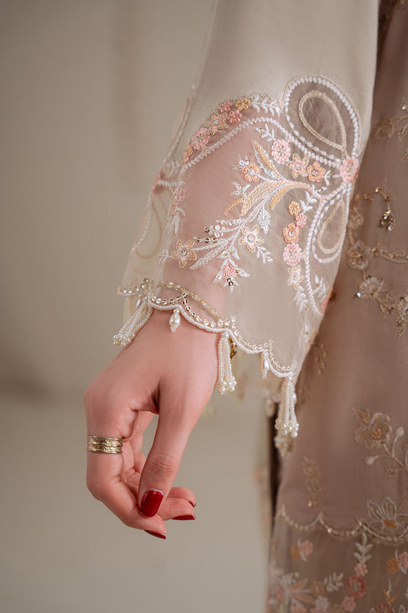 MEADOW MIST-3PC SILK EMBROIDERED SUIT