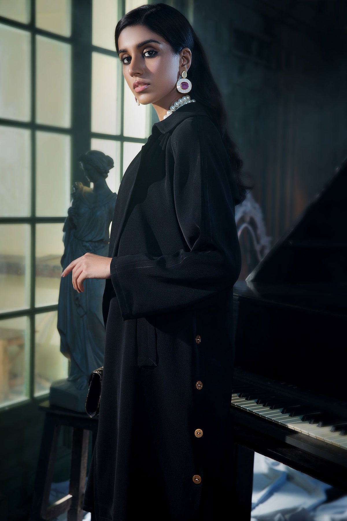 MANTEAU NOIR (EP-180673)