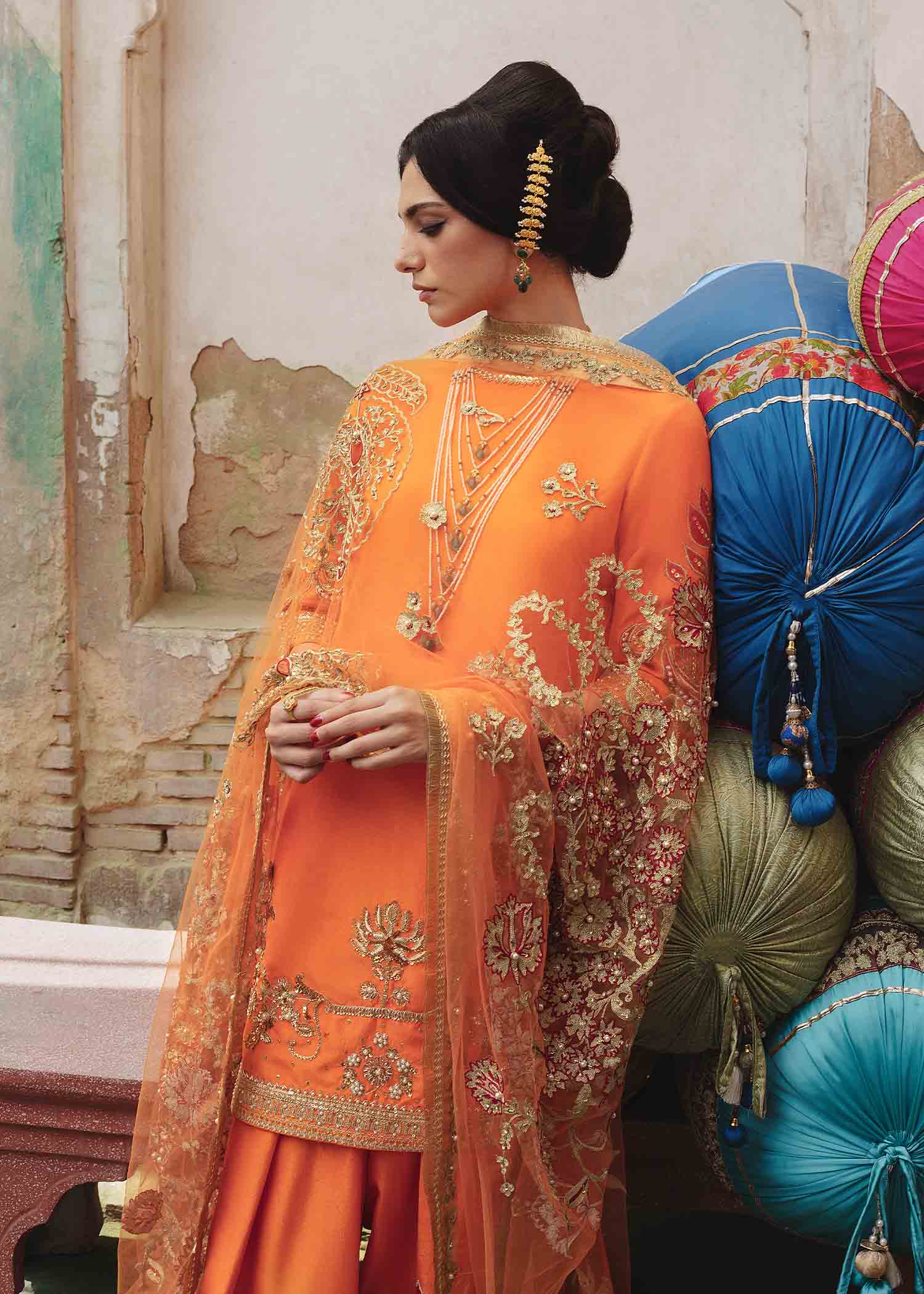 MARIA B. Couture Mustard MC-032