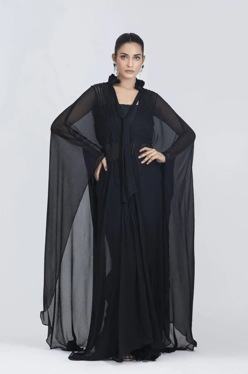 Abaya Shirt - Black