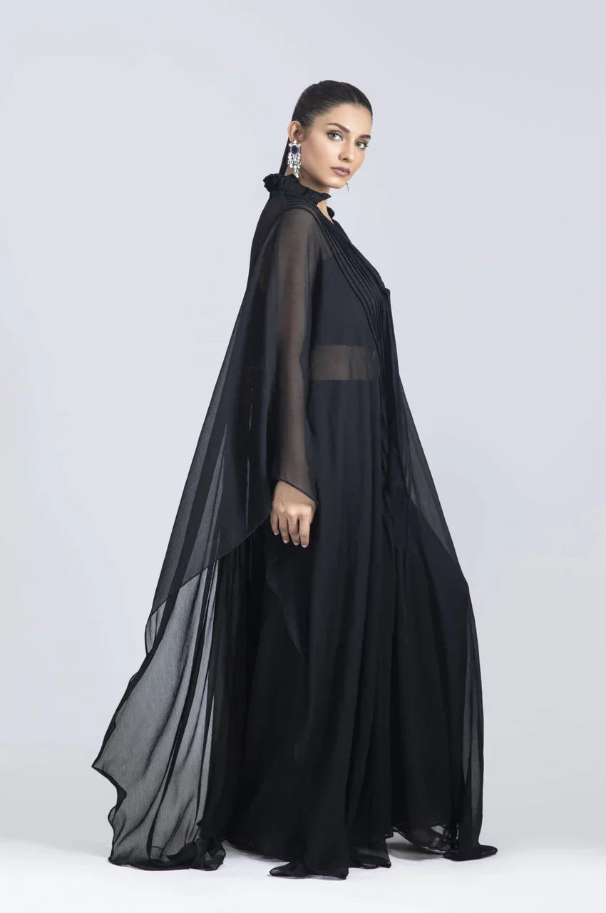 Abaya Shirt - Black