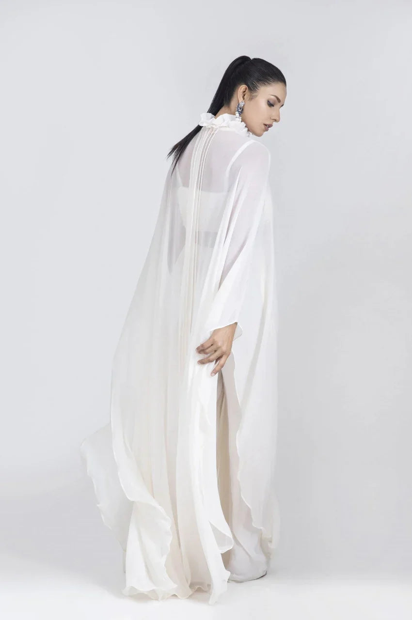 Abaya Shirt - White