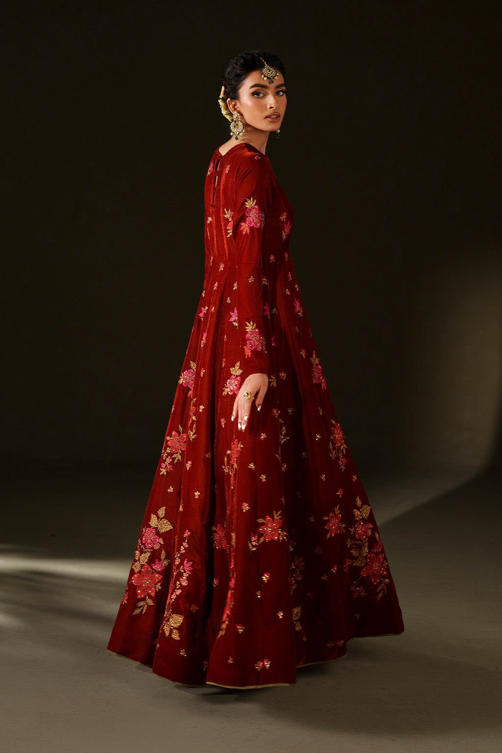 IV-79 Embroidered Velvet