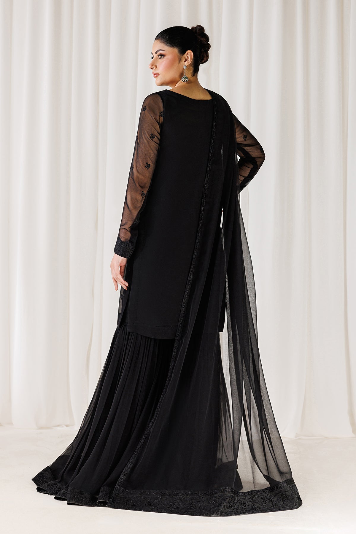 PLAIN CHIFFON DUPATTA-112