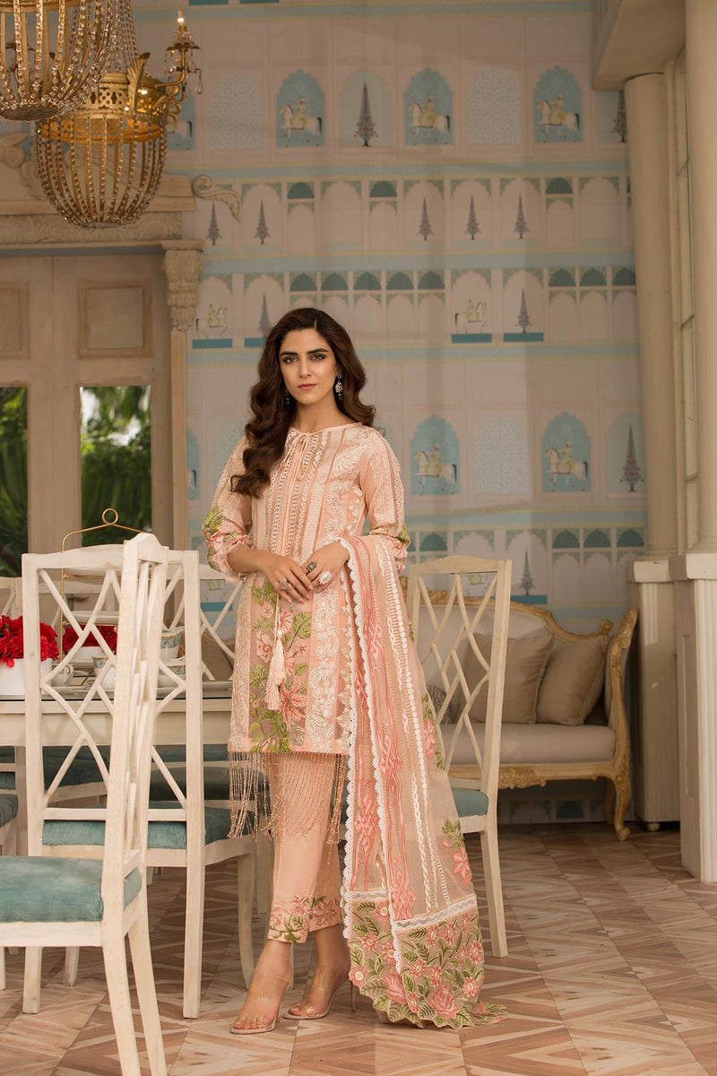 ENGLISH TAPESTRY - SALMON