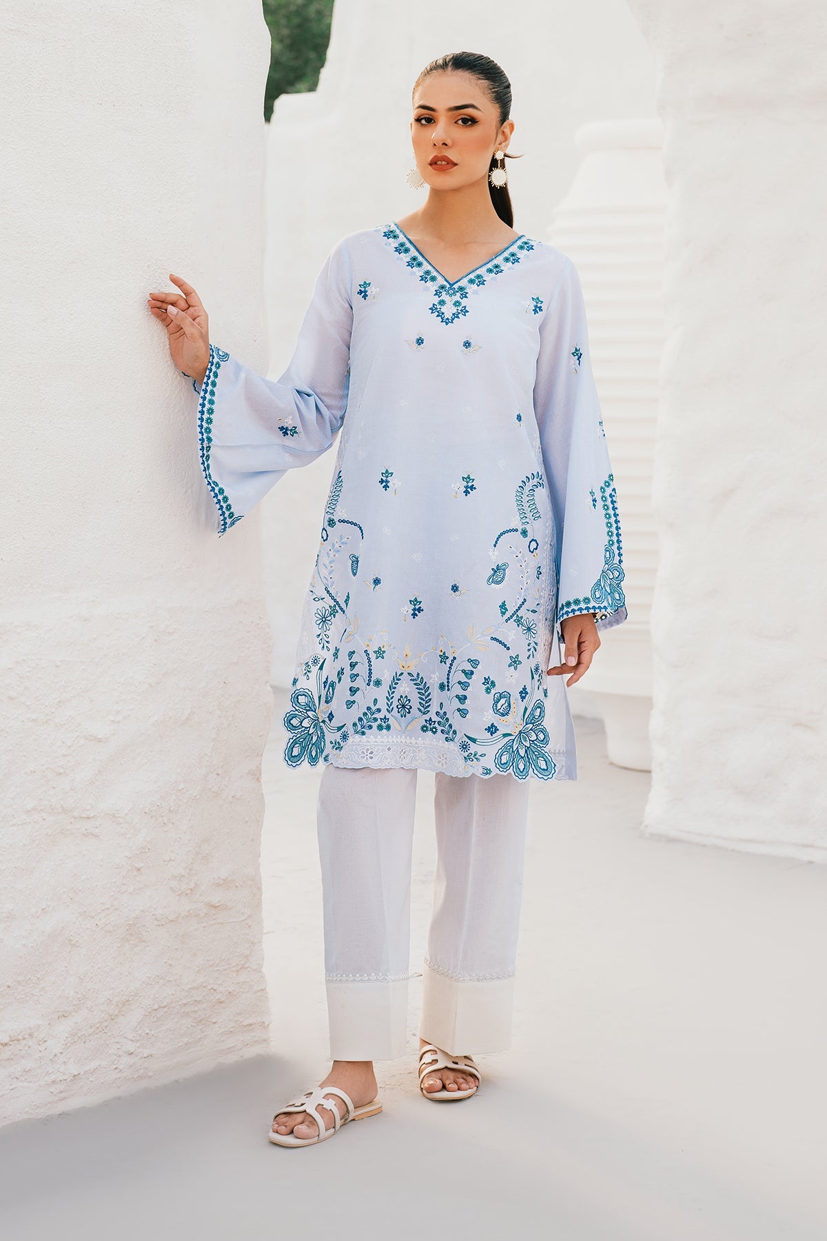 EMBROIDERED LAWN PR-1082