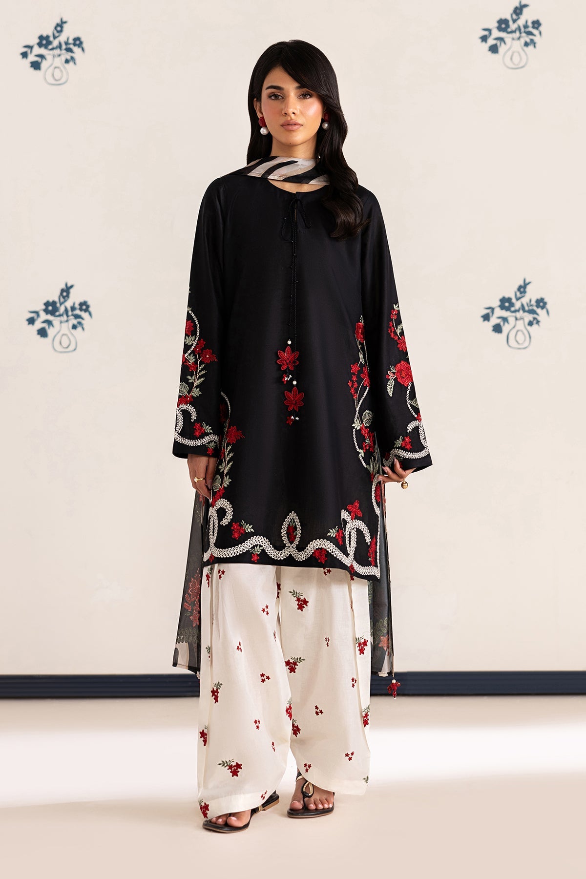 EMBROIDERED LAWN PR-1330