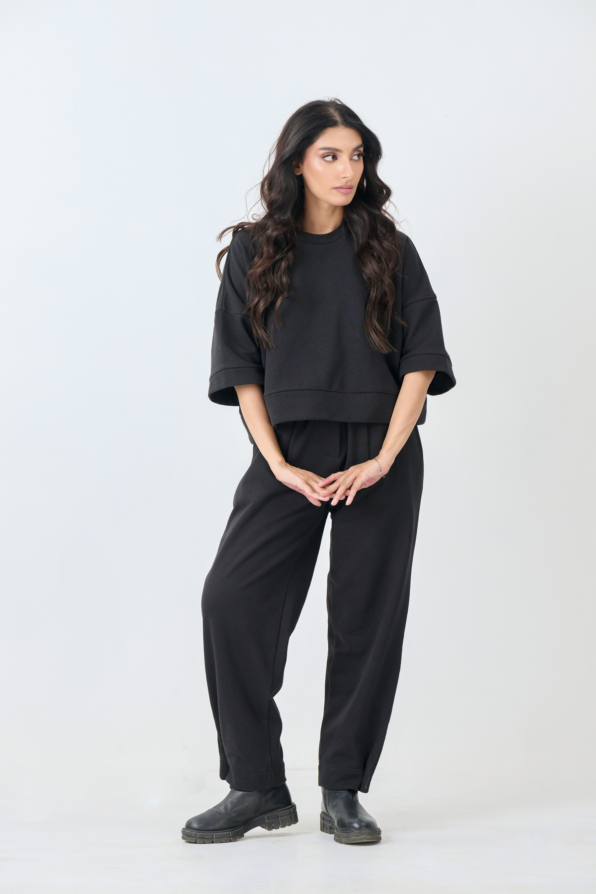 Interlock Comfort Pants (Black)