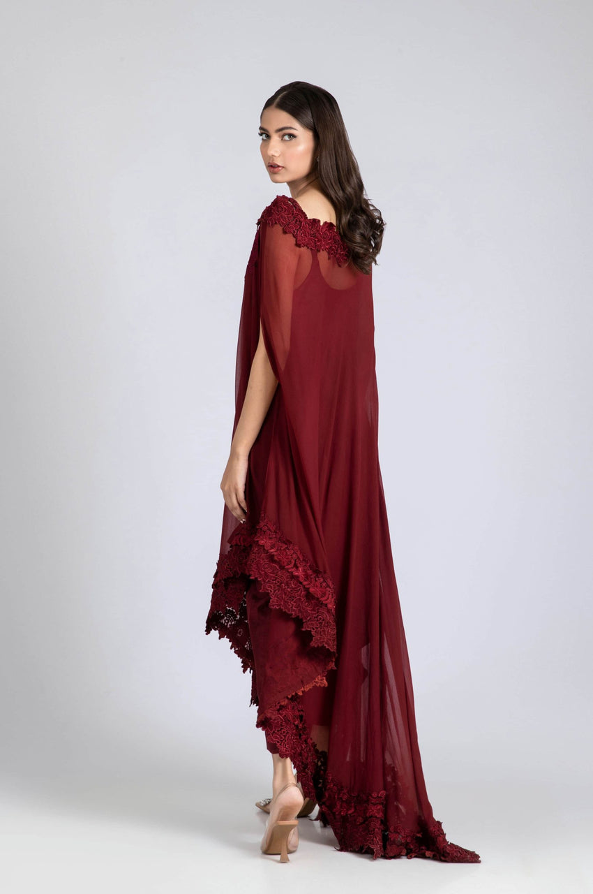 Lumea Tunic Set - Maroon