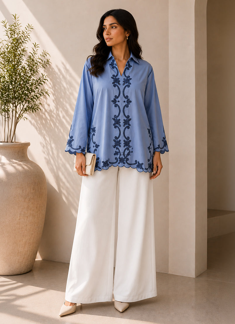 Embroidered Top