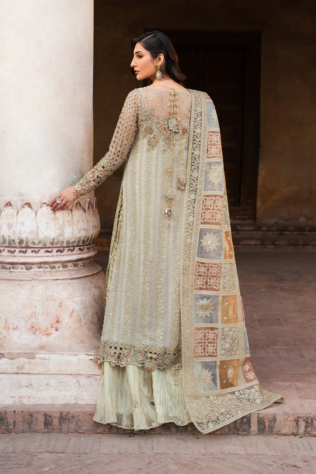 ILC-02 Embroidered Chiffon