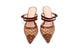 Aylin Brown Mesh Heel`