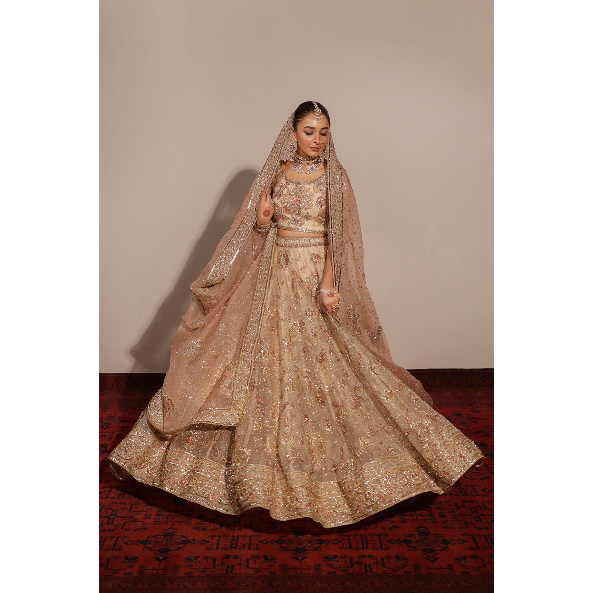 Ivory Bridal Lehnga Choli