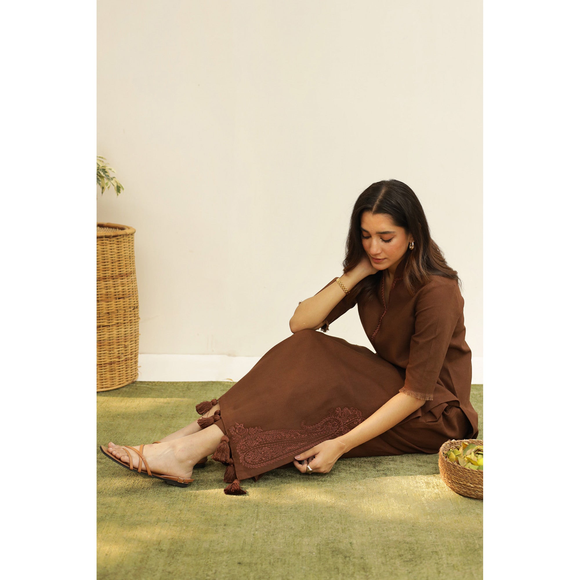 Brown Outfit.