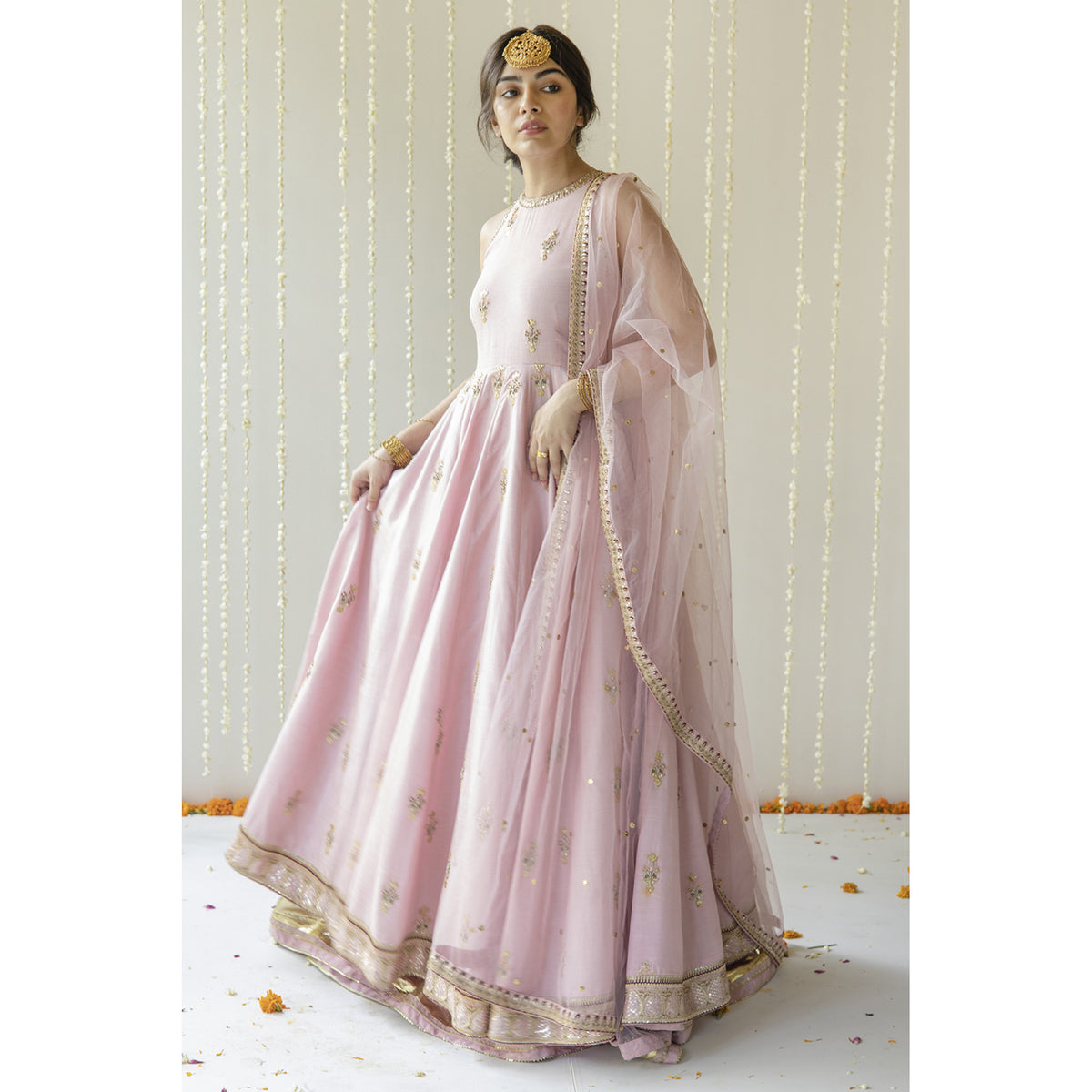 Pink Anarkali