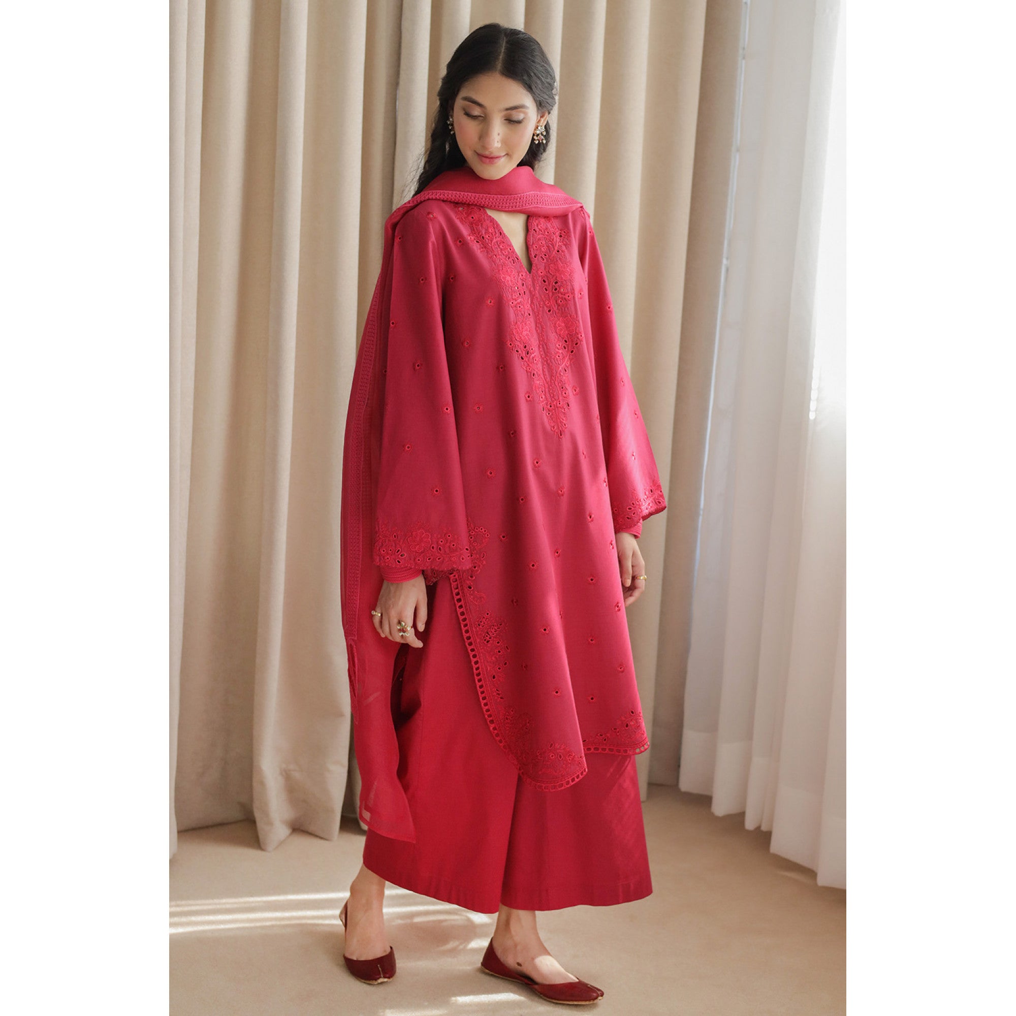 Fushsia Outfit
