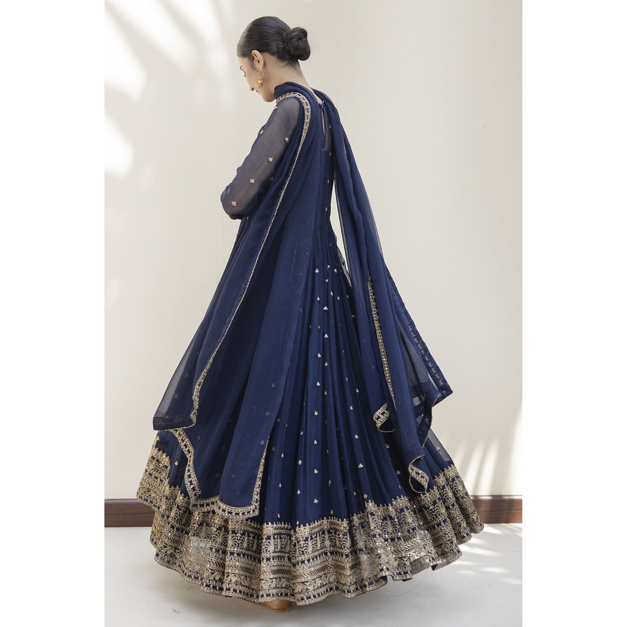 Navy Blue Kali Daar